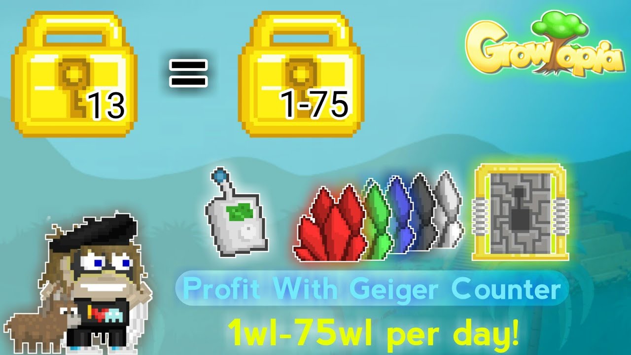 How To Lazy Profit Growtopia! No Farming! No Break! | Growtopia | Tips Profit #17 | KEPALGT