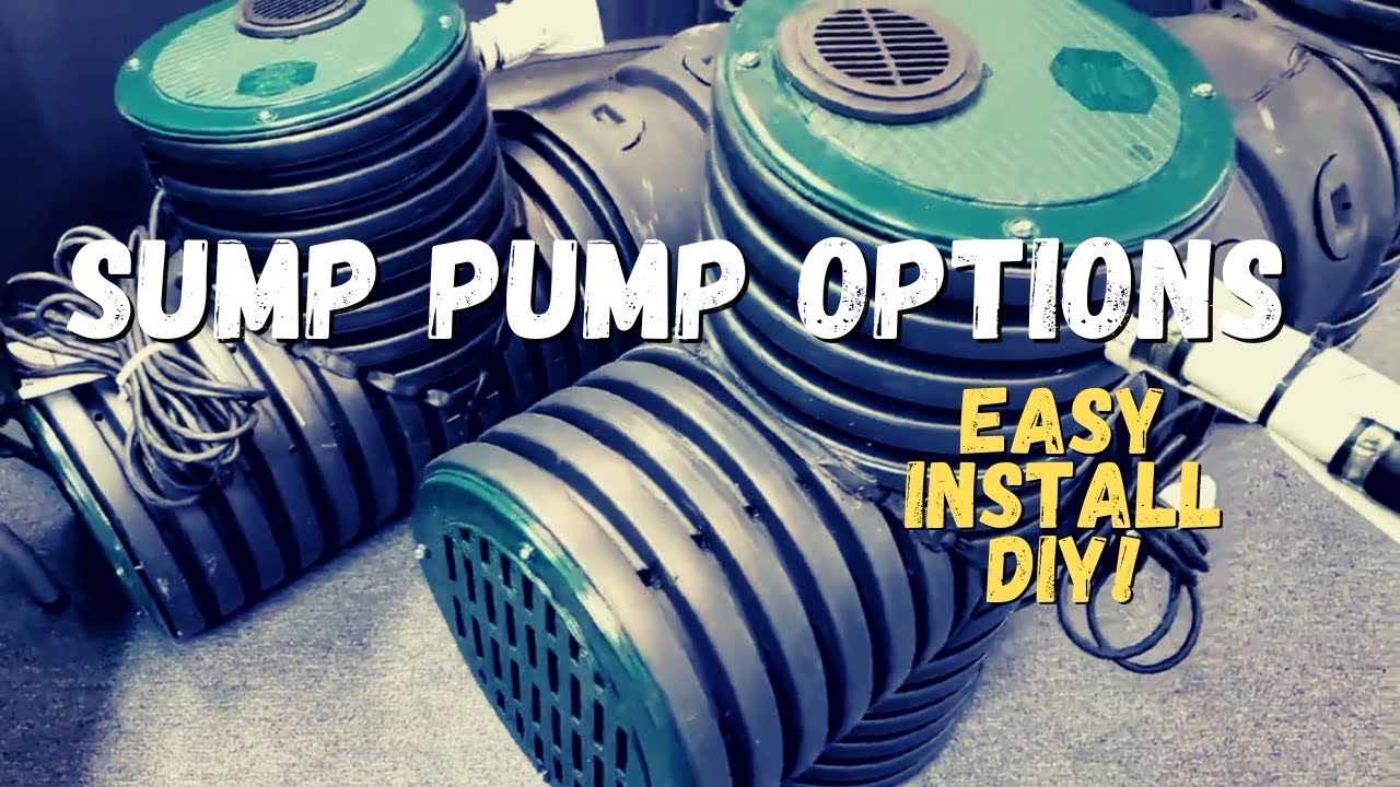 Outdoor Sump Pump Options with Easy Installation for the DIYer