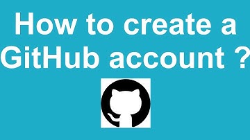 How to create a GitHub account ?
