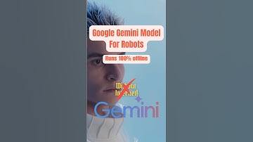 Google New Gemini AI Makes Robots Work WITHOUT Internet! #ai #googleai #gemini #aimodel #robotics 🤖