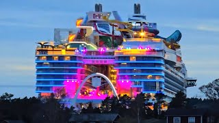 Legend of the Seas Returns from Sea Trials 🚢 Looks Beautiful with Stunning Lights