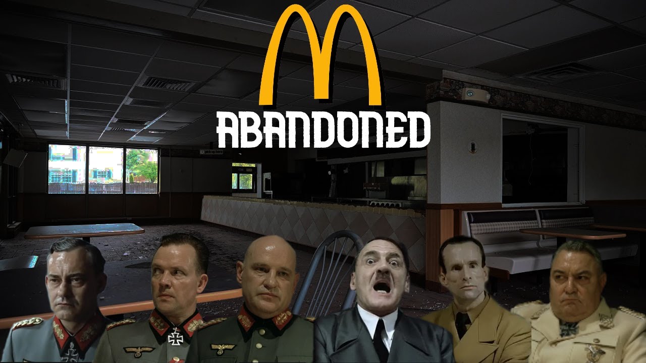 Hitler and Generals get trapped in an abandoned McDonald's