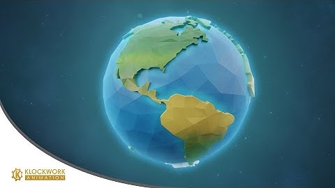 Product Preview - Low Poly Earth