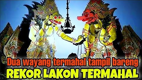 LAKON TERMAHAL!!! Wayang termahal milik ki seno nugroho tampil bareng gawe horeg