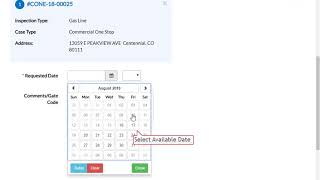 How to Schedule an Inspection | Online Permit Portal