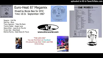 Euro-Heat 87 Megamix (DMC Mix by Bizzie Bee September 1987)