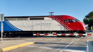UTA Frontrunner 10 heads to another station stop in Salt Lake City Utah 8-15-26