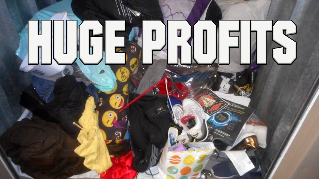 Selling UNWANTED items on EBAY from an Abandoned Storage Auction YouTube