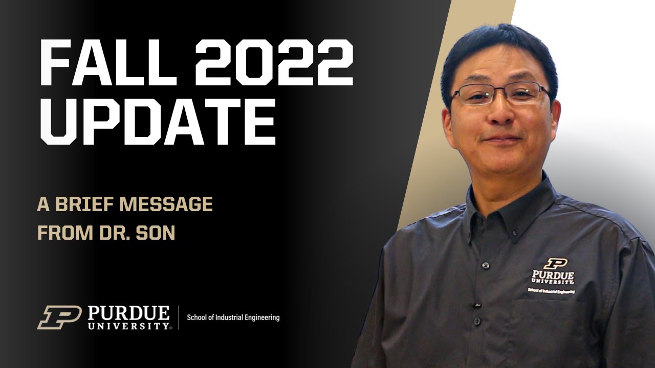 Fall 2022 Update from Dr. Son - YouTube
