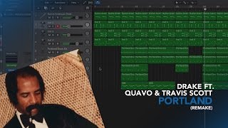 making a beat drake – portland feat quavo travis scott remake