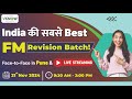 India की सबसे Best FM Revision F2F & Livestream Batch By CA CPA Vinod Agarwal | Financial Management