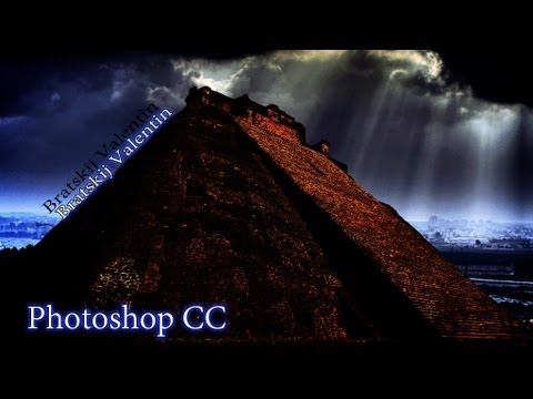 Photoshop CC Как удалить надпись или объект с фотографии