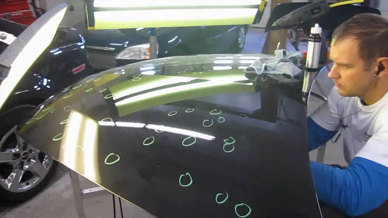 PAINTLESS DENT REMOVAL PERSONAL TRAINING - YouTube