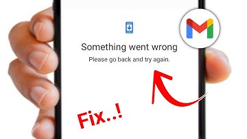 Fix Something went wrong Please go back and try again Problem || Play Store Gmail Login Problem