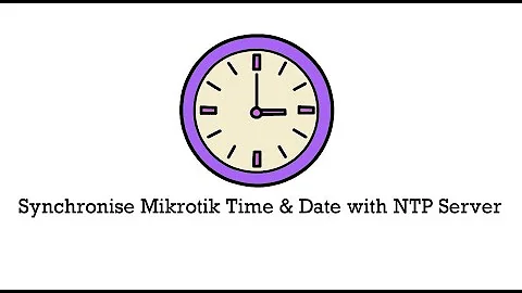 Synchronize Mikrotik Time & Date with NTP Server                           #mikrotik #ntp #ntpserver