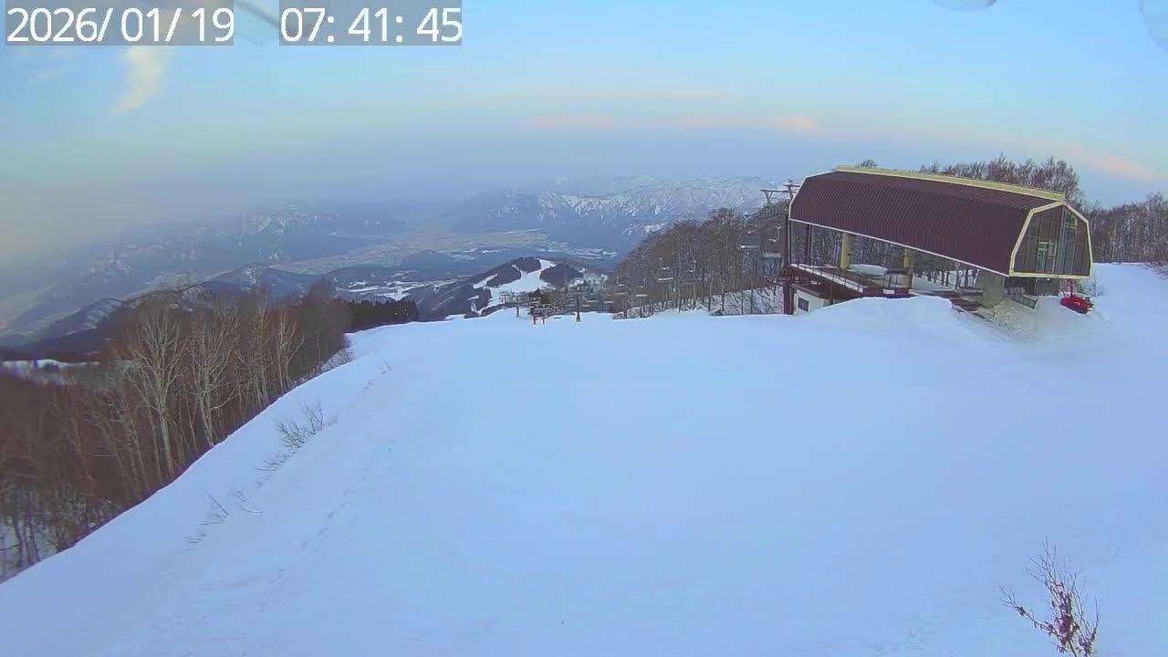 【SKIJAM】ファンタジー頂上カメラ　スキージャム勝山ライブ配信映像