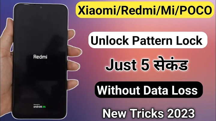 Unlock Any Xiaomi/Redmi/Mi/POCO Pattern Pin Lock Without Data Loss | unlock mi phone without pattern