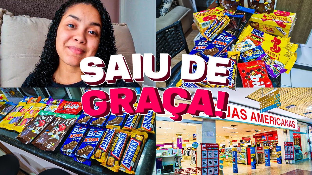 Comprei Chocolates na Americanas e Não Paguei Nada 😱 YouTube