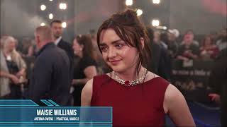 Maisie Williams Carpet Interview at Practical Magic 2 Premiere