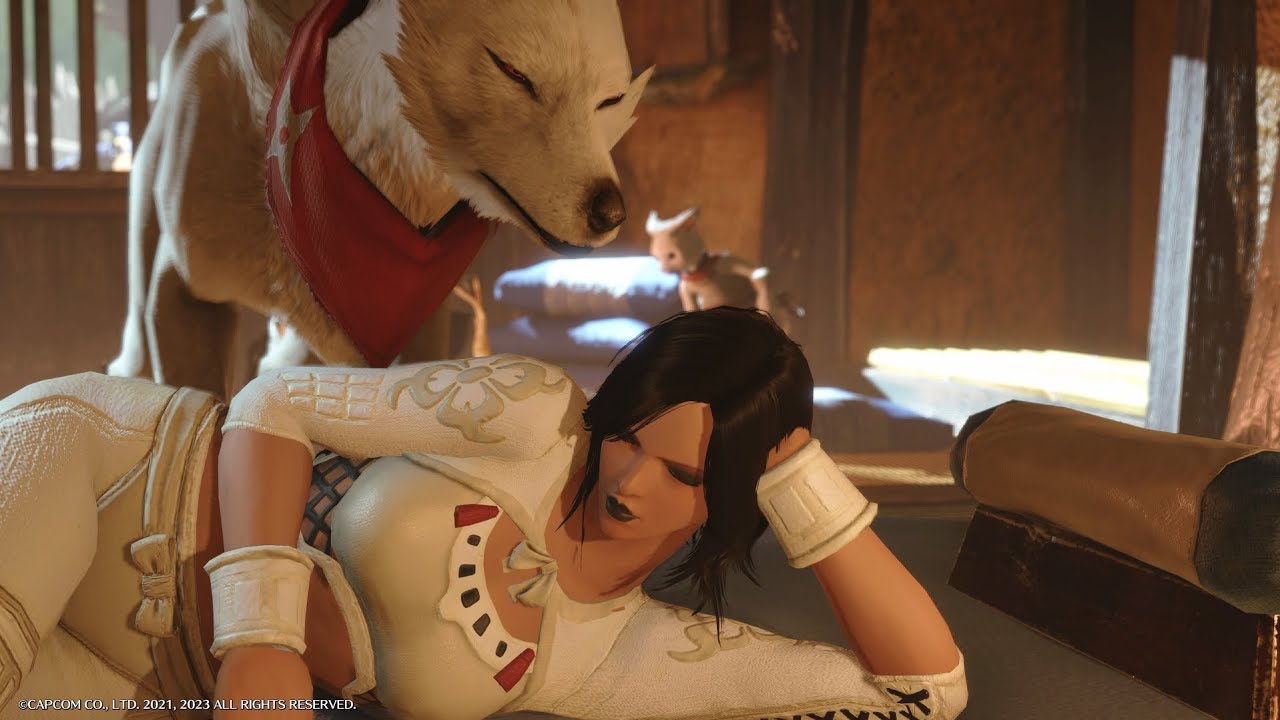 Monster Hunter Rise Goth  Female Hunter PS5 Version