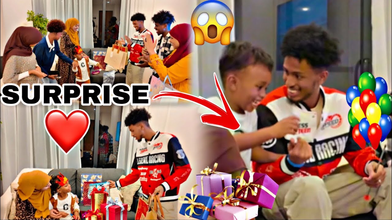 CEYDA IYO ASXAABTA SURPRISE GURIGA ASIM UGU IMAADEEN IYO HADIYAD QAALI FARXADA DHALASHADIISA..?😱