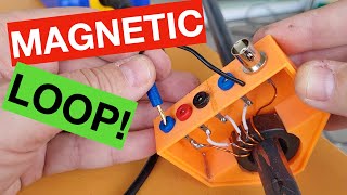Magnetic Loop Antenna Band Selection.