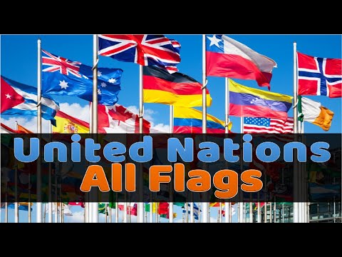 Flags of all Countries Members of the United Nations (by date of admission)