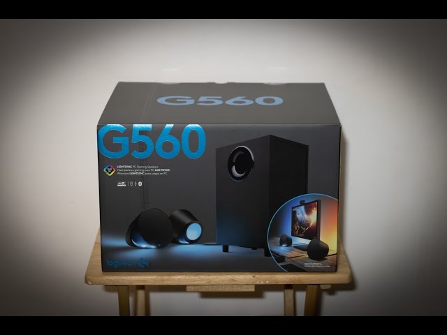 Logitech G560 Unboxing and Complete Setup