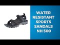 Water resistant sandal NH500 ASMR review #decathlon #trekkingsandal