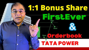 First-ever BONUS Stock in this company | Tata Power orderbook update | HDFC AMC Bonus explained