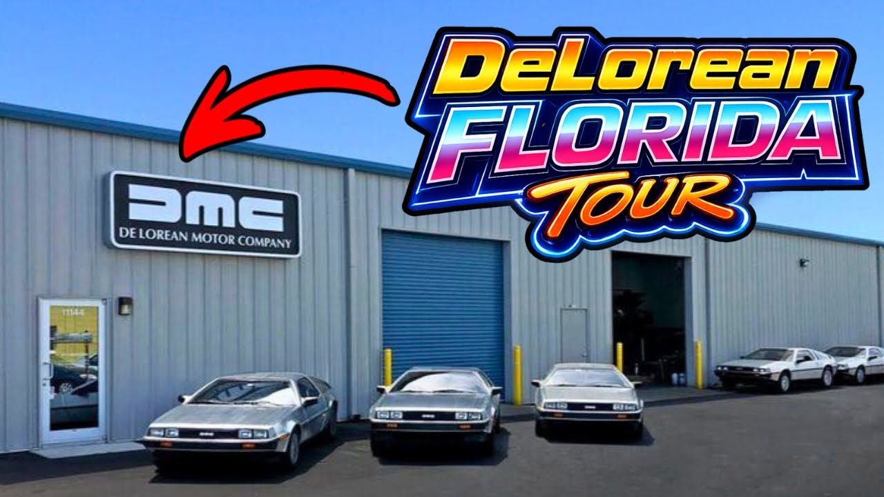 Экскурсия по штаб-квартире DeLorean во Флориде (редкий доступ)