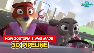How Zootopia 2 Was Made – Full 3D Animation Pipeline