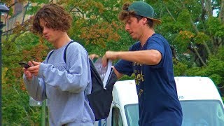 Stealing Peoples College Books Prank