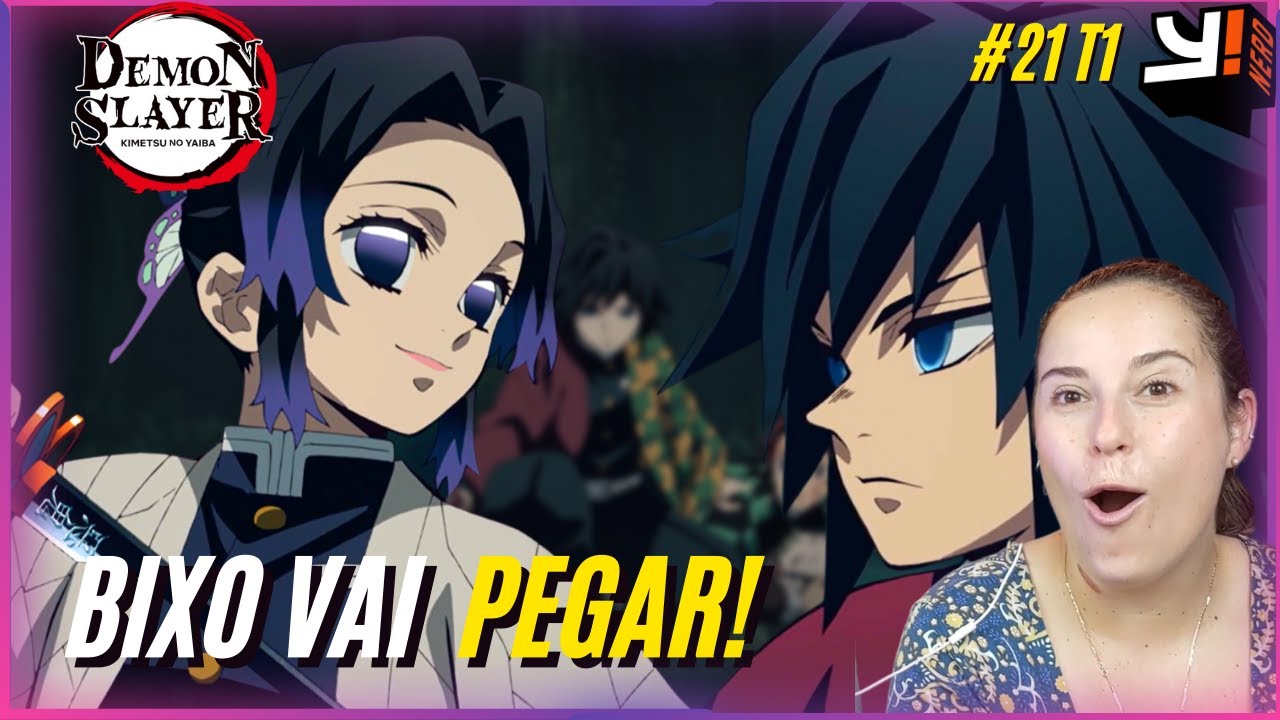 TANJIRO encontra RENGOKU no trem Demon Slayer - Dublado 🇧🇷 