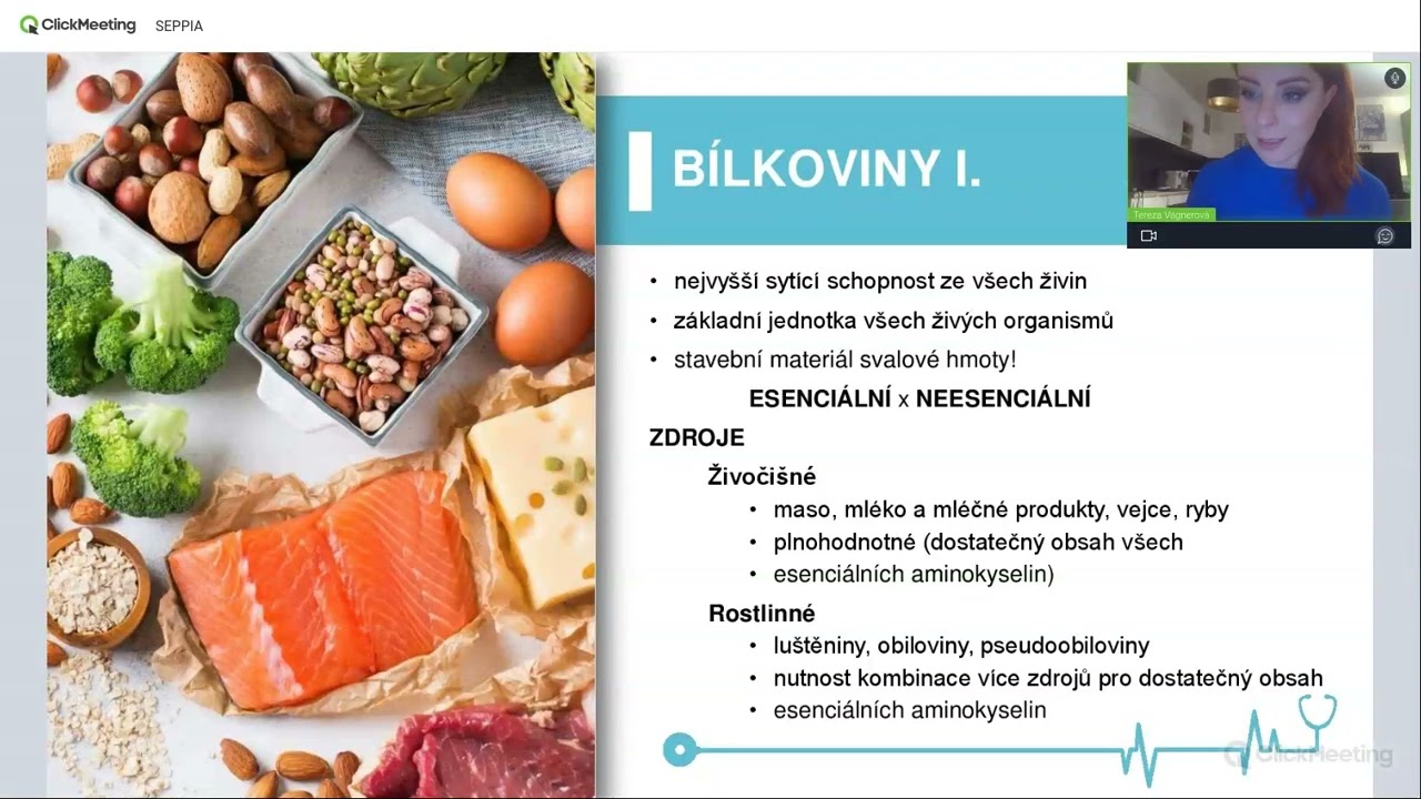 Mgr. Ing. Tereza Vágnerová - Výživa a její vliv u onkologicky nemocných