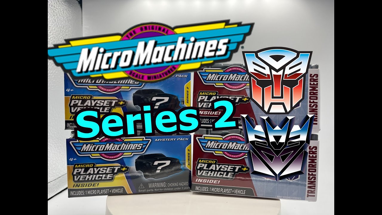 Micro Machines Series Mystery Packs (Bundle of 3)