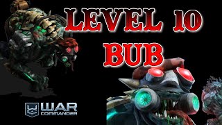 War Commander - Level 10 Bub V's Nightmare Holdout Bases 3 & Bonus.