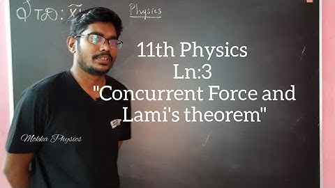 Concurrent force and Lami