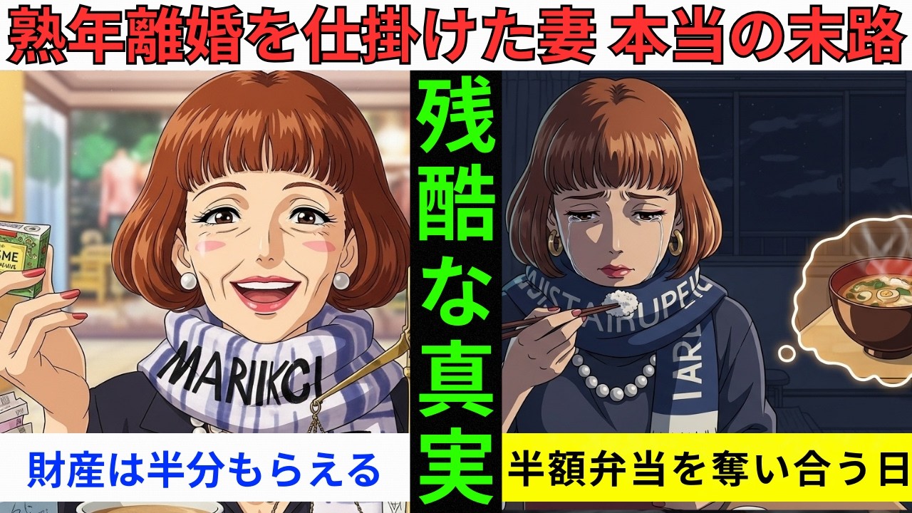 【漫画】熟年離婚で「財産半分」を狙った妻の衝撃の誤算…元会計士の夫が隠し持っていた“特有財産”の正体とは【老後の財産分与】
