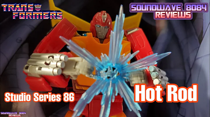 Transformers Studio Series 86 Movie Hot Rod Review