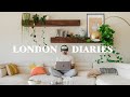 London Diaries | Back on my routine, Decorating my new studio &amp; Recent pickups!