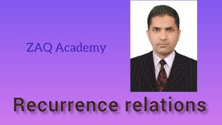 (Lecture 12) Recurrence Relation