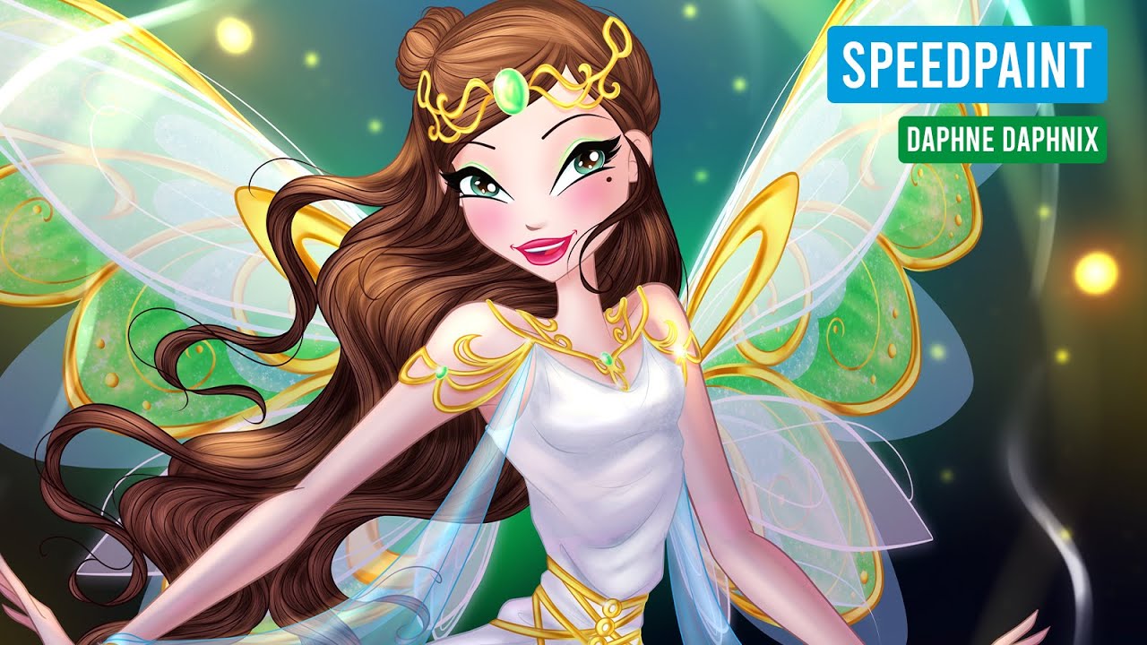 Daphne (WinxClubAll) Daphnix | SpeedPaint by InesB #8