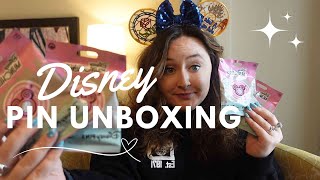 Mystery Disney Pin Unboxing in Orlando (Munchling Series 2) || Stephanie Wanders