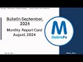 MobilePe | Monthly Report Card | AUG | 2024
