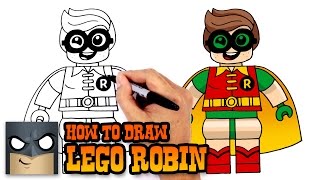 How to Draw Lego Robin | Lego Batman Movie screenshot 5