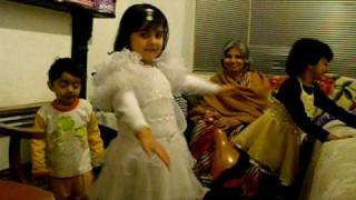 Mahika and Khushi Dancing