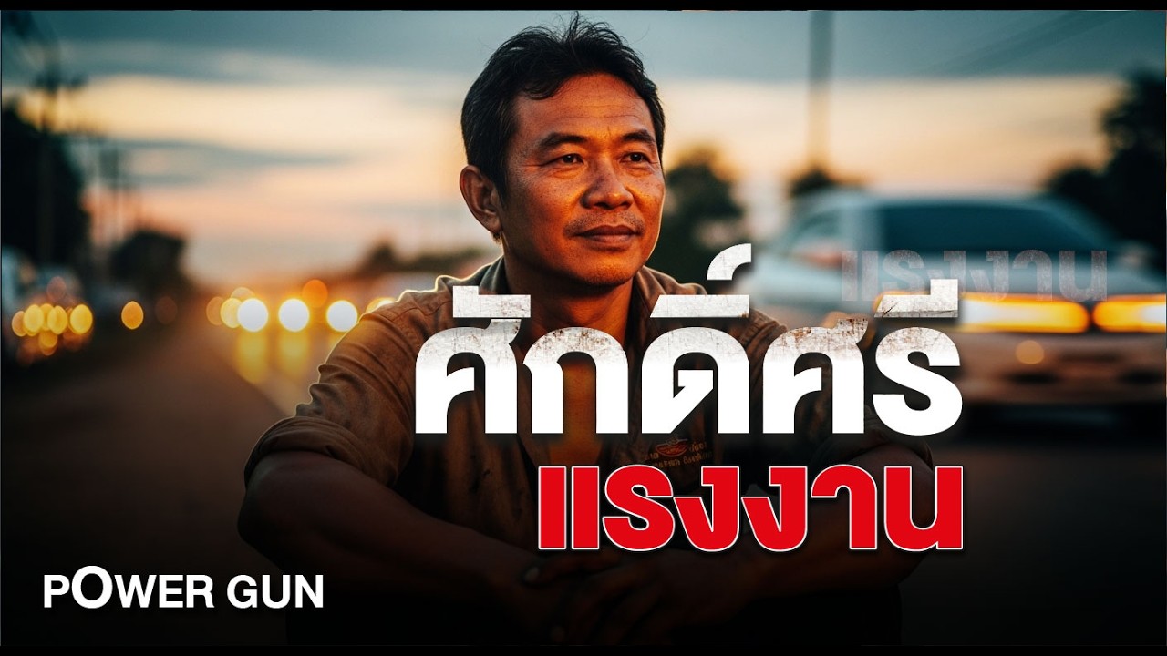 POWER GUN - ศักดิ์ศรีแรงงาน(official Audio Lyrics)