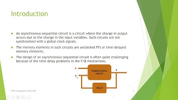 Introduction to Asynchronous Ckts