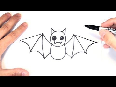 Video: Cómo Dibujar Un Murciélago